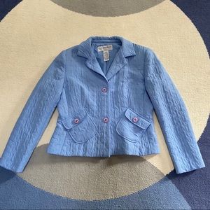 EUC Sag Harbor periwinkle petite blazer jacket